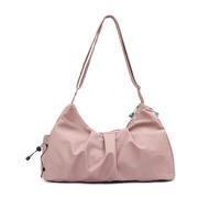 Unisex Gym Bag Male Shoulder Packing Fitness Yoga Travel Multifunction Versatile Tote Bags Dry and Wet Luggage(Pink)