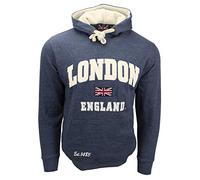 Unisex London England Hoodie Hooded Sweatshirt Denim Blue New 2020 Colour S