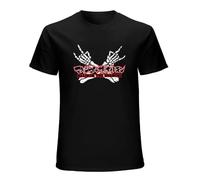 Unisex T-Shirt Maximum The Hormone Death Note Men T Awesome hirt Harajuku Round Necks Pure Cotton Tops Black XL