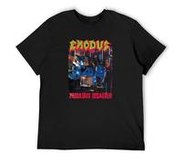 Unisex T-Shirt of Rare ! Exodus Fabulous Disaster Black XL