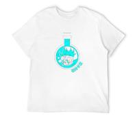 Unisex T-Shirt Senku Chibi Print Cotton Funnys Dr Stone Ishigami Tsukasa Post Apocalyptic Anime Men Fashion Streetwear Black 3XL