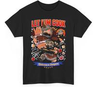 Unisex Tee Anime Delicious in Dungeon T-Shirt Merch Casual Short Sleeved T Shirt Manches Courtes(XX-Large)
