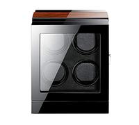 Unisex Watch Winder and Jewelry Automatic Watch Winder Box LCD Touch Screen with Light Quiet Motor Watches Display for Men Women