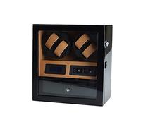 Unisex Watch Winder and Jewelry Watch Winder Box for Automatic Watches 5 Storage, Touch Screen, Blue LED Light, Extremely Silent