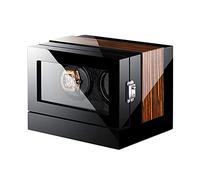 Unisex Watch Winder and Jewelry Watch Winder for Automatic Watches Piano Finish LCD Display Touch Screen Built-in Illumination Fit M
