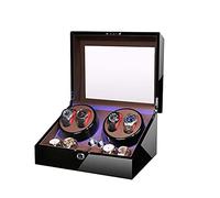 Unisex Watch Winder Automatic Rotation Models with Watch Winder Positions 6 Display Storage Spaces for Men and Women WA