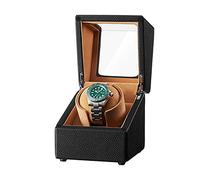 Unisex Watch Winder Automatic Single Winder Box 5 Rotation Mode Soft Flexible Watch Pillow Dual Power Supply Quiet Motor