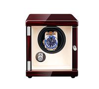 Unisex Watch Winder Automatic Unisex Watch Winder, Double Rotation Winders Deluxe Silent Wood Box 4 ModesHoliday