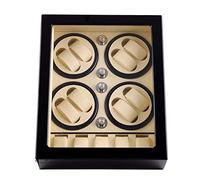Unisex Watch Winder Automatic Watch Winder Box Black 8+5,Silent Battery Operated Watches WindersHoliday