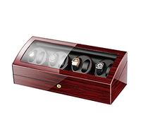 Unisex Watch Winder Automatic Winder Storage Display Case with Extremely Silent Motor 5 Rotation Modes Watch Winding Box Jewel