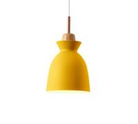 Unisex Watch Winder Chandelier Chandelier, Creative Personality Metal Pendant Light, Nordic Style Single Head Ceiling Hanging Lamp, Restaurant Cafe Decorat Lighting Fixture(Yellow,Type A)
