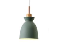 Unisex Watch Winder Chandelier Chandelier, Creative Personality Metal Pendant Light, Nordic Style Single Head Ceiling Hanging Lamp, Restaurant Cafe Decorat Lighting Fixture(Green,Type A)