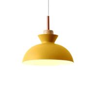 Unisex Watch Winder Chandelier Chandelier, Creative Personality Metal Pendant Light, Nordic Style Single Head Ceiling Hanging Lamp, Restaurant Cafe Decorat Lighting Fixture(Yellow,Type C)