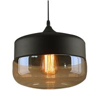Unisex Watch Winder Chandelier Chandelier, Glass Pendant Light Crystal Lamp,Industrial Ceiling Lamp V-intage Loft Bar Ceiling Hanging Lamp,Chandelier for Kitchen Cafe Bar Restaurant,Transparent(B)