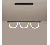 Unisex Watch Winder Chandelier Chandelier, LED Contemporary Suspens Lamps,Long Staircase Attic Room Living Room Ceiling Lights,for Interior Hotels Shop Height Adjustable Decorat 80 * 18CM,Circle
