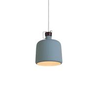 Unisex Watch Winder Chandelier Chandelier, Nordic Minimalist Style Creative Color Metal Pendant Lamp, Ceiling Light, Restaurant Study Room Decorat Hanging Light, Adjustable Height(Blue,36cm)