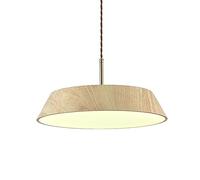 Unisex Watch Winder Chandelier Chandelier, Nordic Style LED Single Head Iron Art Hanging Light, Tri-Color Light Source, Ceiling Pendant Lamp, Lighting Fixture for Living Room Bedroom Decorat(40cm)