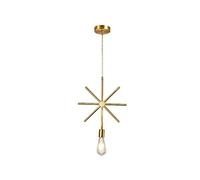 Unisex Watch Winder Chandelier Chandelier, Stars Snow Shape Pendant Lights, Copper Metal Shade Ceiling Hanging Lamp, Decorat Ceiling Pendant Light, Antirust Lamp Body Suitable for Bar Rural Attic