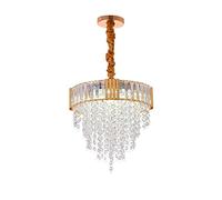 Unisex Watch Winder Chandelier, Crystal Chandelier,K9 Raindrop Luxury Ceiling Light Foyer Hall Entry Way Chandeliers Light Fixture Compatible with Dinning Room,Living Room,Home Decor,with Light