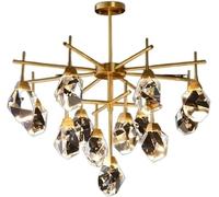 Unisex Watch Winder Chandelier Hanging Lamp, Chandelier Crystal Chandelier Copper Crystal Chandelier Light Luxury Ceiling Crystal Chandelier Bedroom Kitchen Lighting Fixture,Chandelier