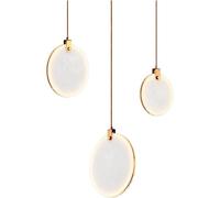 Unisex Watch Winder Chandelier Hanging Lamp, Chandeliers Crystal Chandelier Marble Chandelier Kitchen Island Dining Room Glossy - Round Stone Ceiling Chandelier Light Fixture,Chandelier