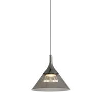 Unisex Watch Winder Chandelier Hanging Lamp, Style Pendant Light,COB Light Source Hanging Lamp,Iron Aluminum Acrylic Gray Transparent Hourglass Shape Chandelier,Chandelier