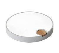 Unisex Watch Winder Chandelier, Household LED Ceiling Light White Light 5000K Embedded Installat Saving Ceiling Light Flat Round Lighting Fixture for Bedroom, Hallway, Den, Office(White,40cm)