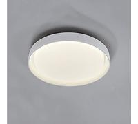 Unisex Watch Winder Chandelier, LED Acrylic Flush Mount Ceiling Light Fixture Round Thin Sect Ceiling Lighting Soft Light is Not Dazzling Ceiling Lamp Three-Color dimming and Adjustable(White,19.7in)
