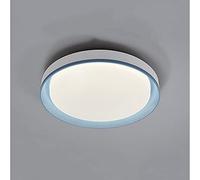 Unisex Watch Winder Chandelier, LED Acrylic Flush Mount Ceiling Light Fixture Round Thin Sect Ceiling Lighting Soft Light is Not Dazzling Ceiling Lamp Three-Color dimming and Adjustable(Blue,19.7in)