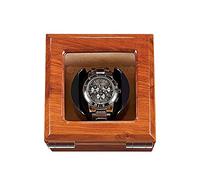 Unisex Watch Winder High Class Shaker Winder Case Holder 1 Winding Spaces Winders for Automatic Watches Powered by Motor Flexible Watch Pillow and USB Cable