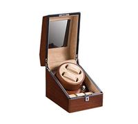 Unisex Watch Winder Household Automatic Double Winder Woodgrain Display with Modes,Quiet Motor for Men Women, 2+3 Watches Storage Box Case Soft and Flexible Watch Pillows Wat