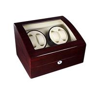 Unisex Watch Winder Watch Winders, Automatic/Watch Box with Winder Positions, Storage Spaces, 5 Modes, Piano Paint Black Gloss
