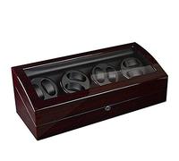 Unisex Watch Winder Watches Automatic Watch Box with Winder Positions Storage Spaces 4 Modes sHoliday