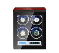 Unisex Watch Winder Winder Box with Quiet Motor, 15 Rotation Mode Settings,LED Illumination,Suitable for Men's and Ladies Wrist Watch