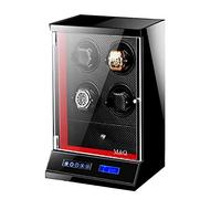 Unisex Watch Winder Winder for Watches + with Drawer4 Storage Position Touch LCD Digital Display Silent Operation Automatic Watch Shaker Box