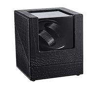 Unisex Watch Winder Winders 2+0 Automatic Winder Mechanical Watch Winding Box StorageWatchMotor Shaker Silent PU Leather Househo