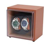 Unisex Watch Winder Winders 2-Position PU Leather Storage Display Case Dual-Power Winder Automatic Mechanical Watch Windin