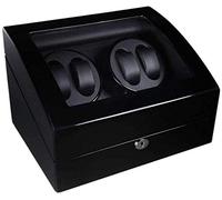 Unisex Watch Winder Winders, 4+6 Automatic Motor Watch Winder Rotating Watches Display Storage Case Box