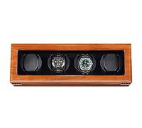Unisex Watch Winder Winders 4 Watches,Automatic Watch Winder with Quiet Motor,5 Rotation Mode Settings,Suitable for Men's and Ladi