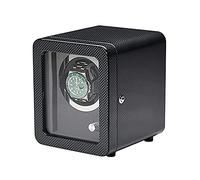 Unisex Watch Winder Winders Black Carbon Fiber Shaker with Door Frame Mechanical Watch Automatic Winding Device Silent Motor Rot