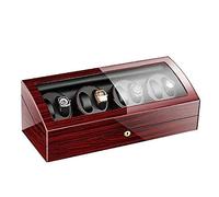 Unisex Watch Winder Winders, for Men 8+9 Leather Storages,Automatic Wood Watch Winder Display Box,Women's Jewelry Box