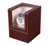Unisex Watch Winder Winding Table Watchs High-Grade PU Leather 1+0 Electric Shaker on The Chain Automatic Rotating Watch Box Watches Rewinding Machine