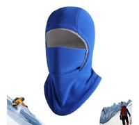 Unisex Windproof & Warm Balaclavas,Winter Warmth 3-in-1 Hat Face Mask,One-Piece Hood Face Covers Neck Warmer Ear Protection (Blue)