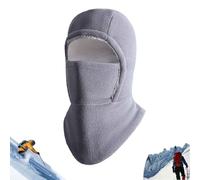 Unisex Windproof & Warm Balaclavas,Winter Warmth 3-in-1 Hat Face Mask,One-Piece Hood Face Covers Neck Warmer Ear Protection (Light Gray)