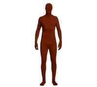 Unisexe Adulte Costume Cosplay Combinaison serrée Full Bodysuits Costume écran Vert Costumes Halloween Unisexe Déguisement Combinaison Costumes de Carnaval Corps Entier