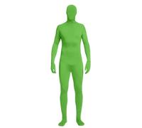 Unisexe Adulte Costume Cosplay Combinaison serrée Full Bodysuits Costume écran Vert Costumes Halloween Unisexe Déguisement Combinaison Costumes de Carnaval Corps Entier