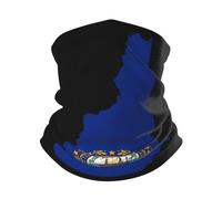 Unisexe Balaclava Carte des Drapeaux du New Hampshire Echarpe Tête Pirate Anti-Solaire Décoration Faciale Microfibre Protection du Visage pour Escalade Randonnée Ski