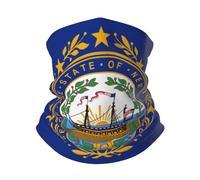 Unisexe Balaclava Drapeau du New Hampshire Echarpe Tête Pirate Anti-Solaire Bandeaux Unique Couvre-Chef pour Yoga Motorcycle Ski