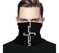 Unisexe Bandeau Magique Christianisme Vintage du Christ Jésus Echarpe Tête Pirate Multi-Usage Couvre-Chef Élastique Cache-Col pour Randonnée Escalade Course À Pied