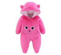 Unisexe BB Grenouillres Combinaison Barboteuses garçons Filles Barboteuse Une pièce Longues Mode Combi Automne Hiver Body Nouveau Né Tenue Manches d'hiver Costume Enfant Chaud